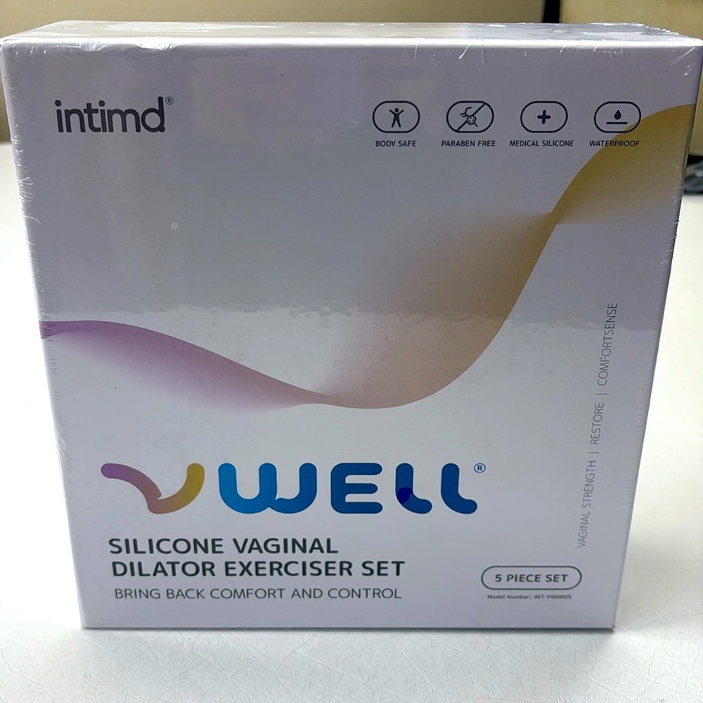 VWELL SILICONE VAGINAL DILATOR EXERCISER SET